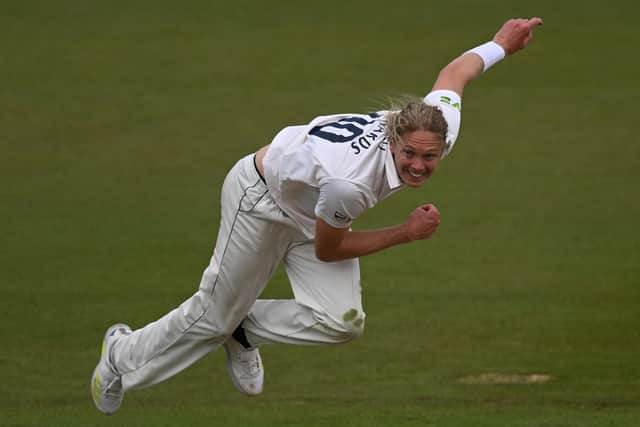 Debutant: Mickey Edwards made his Yorkshire debut at Hove against Sussex but signing overseas players has been problematic for Darren Gough (Picture: Mike Hewitt/Getty Images)