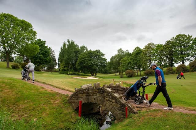 2020protiur at Cleckheaton Golf Club in June 2020, the first event back after lockdown (Picture: Bruce Rollinson)