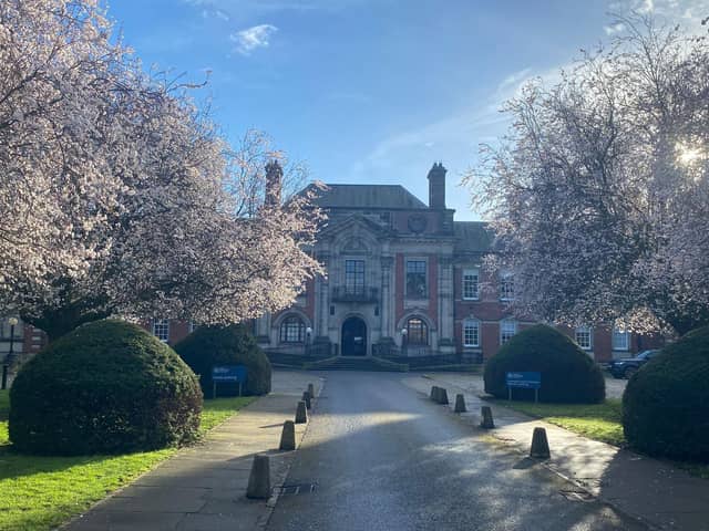 North Yorkshire Council's headquarters, County Hall, in Northallerton Photo: LDRS