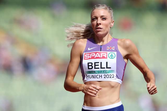 Alexandra Bell of Pudsey & Bramley will look to rein in Keely Hodgkinson (Picture: Alexander Hassenstein/Getty Images)
