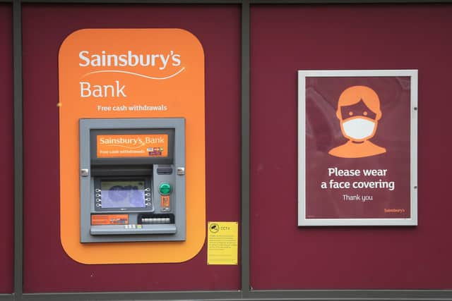 A library image of Sainsbury’s Bank. (Photo by Mike Egerton/PA Archive/PA Images)