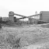 South Kirkby Colliery near Wakefield in the 1970s. It closed in 1988 and the site has been redeveloped