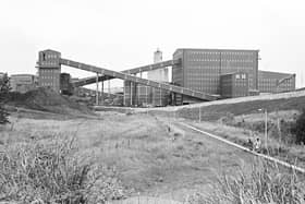 South Kirkby Colliery near Wakefield in the 1970s. It closed in 1988 and the site has been redeveloped