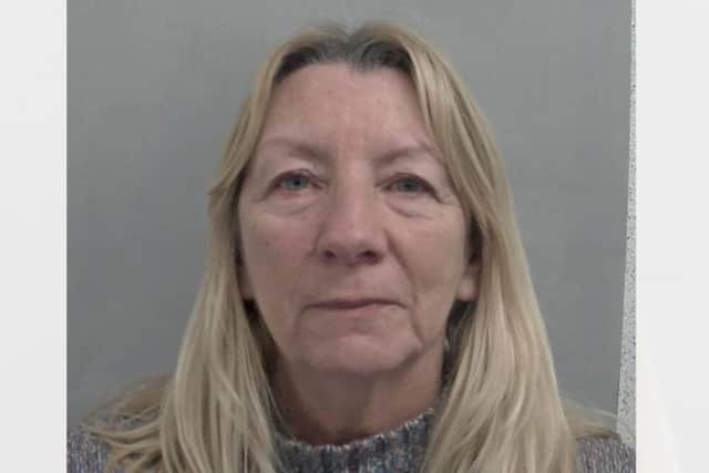 Joanne Pearson, 61, also of Saltshouse Road, pleaded guilty to perverting the course of justice and was jailed for six months. Photo: Humberside Police