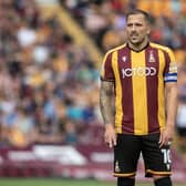 Bradford City captain Antoni Sarcevic. Photo: Tony Johnson.