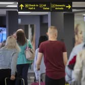 Passengers at Leeds Bradford Airport (Photo credit: Danny Lawson/PA Wire)