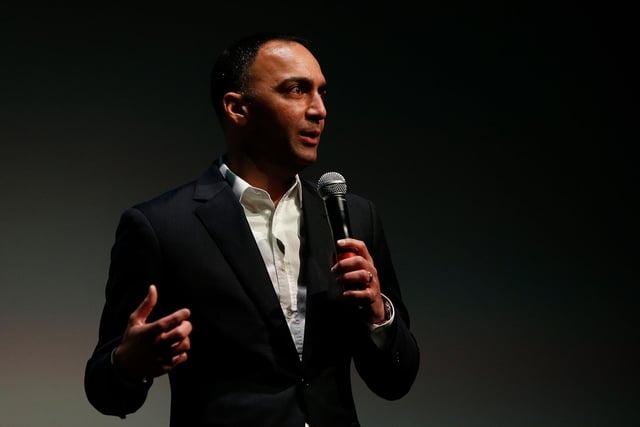 The 49ers Enterprises net worth was recently estimated at $5.2bn. If a full takeover was completed, it would give Leeds the 10th-richest owners in the division - above both Liverpool and Manchester United. Pictured is Leeds United vice chairman and the president of 49ers enterprises and executive vice president of football operations Paraag Marathe.