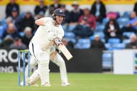 Gary Ballance batting on what proved to be his last County Championship appearance for Yorkshire, against Warwickshire at Headingley in September 2021. Picture by Will Palmer/SWpix.com