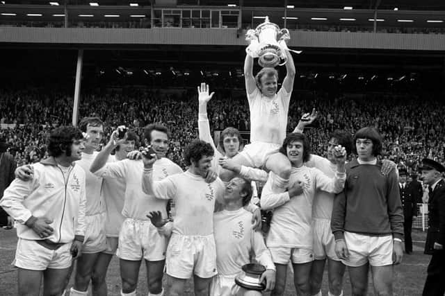 PROUD HISTORY: But Leeds United's only FA Cup win is now more than half a century ago