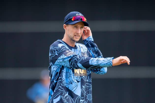 Joe Root is available for Yorkshire's first seven games in the Vitality Blast. Picture by Allan McKenzie/SWpix.com