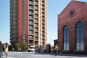 Developer Countrylarge is finalising the purchase of a plot of disused industrial land near the Royal Armouries, paving the way for a tower of 150 apartments on the South Bank in Leeds.