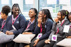As part of the event, Wellington Place invited 60 year nine female students from four Leeds schools