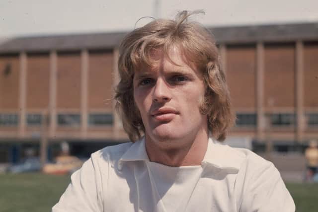 GONE TOO SOON: Former Leeds United centre-back Gordon McQueen died after a battle with dementia