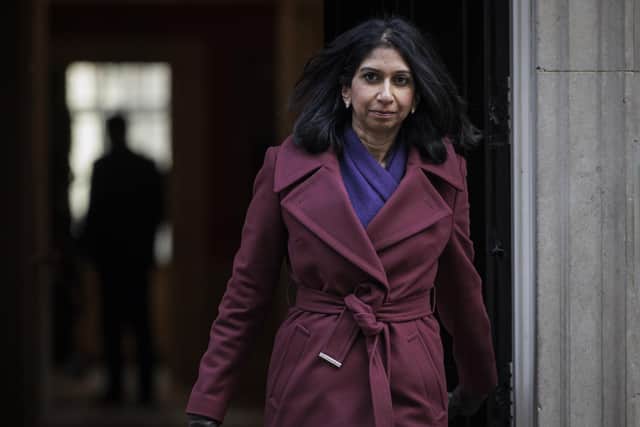 The Home Secretary Suella Braverman was reappointed by Prime Minister Rishi Sunak. PIC: Rob Pinney/Getty Images