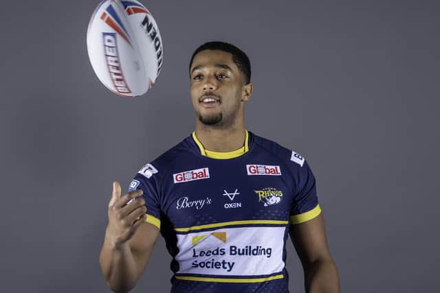 Levi Edwards was included in Leeds Rhinos' initial squad for 2023. (Photo: Allan McKenzie/SWpix.com)