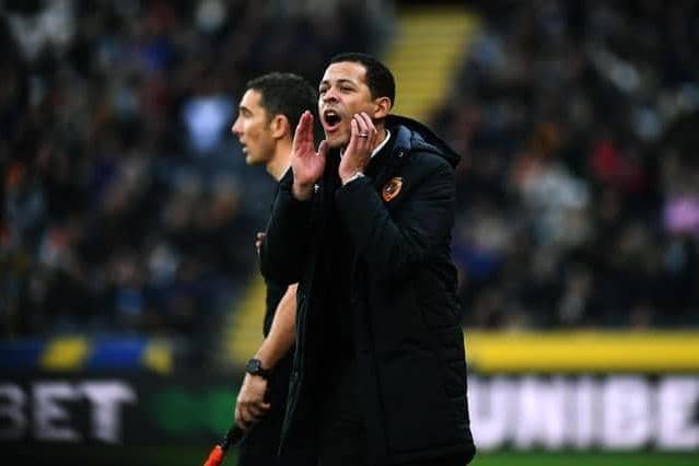 Hull City head coach Liam Rosenior. Picture: Jonathan Gawthorpe.