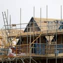 New houses being constructed. PIC: Gareth Fuller/PA Wire