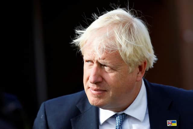 Former Prime Minister Boris Johnson. PIC: Andrew Boyers/PA Wire