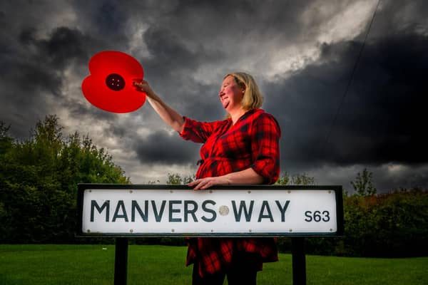 Sarah Nowell, Chair of the Manvers Residents Association. Picture By Yorkshire Post Photographer,  James Hardisty.
