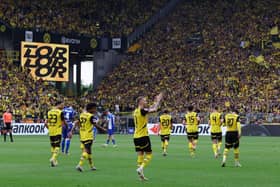 GIANTS: Borussia Dortmund with their huge following and stars like Marco Reus are no small-fry