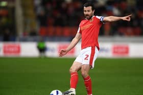 COMMITMENT: Rotherham United right-back Joe Rafferty (Image: Jonathan Gawthorpe)