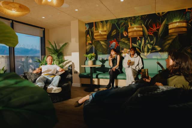 Sky lounge at Fusion Students Leeds.