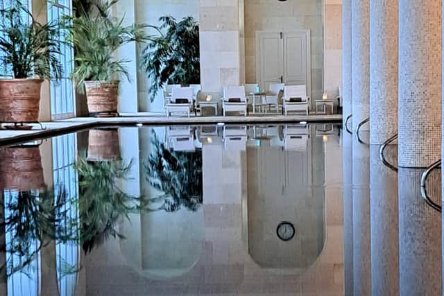 The indoor pool in the spa (Picture: Nick Westby)