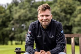 On the rise: North Yorkshire golfer Dan Brown who embarks on his first season on the DP World Tour, has been backed by Northallerton-based CTS UK.