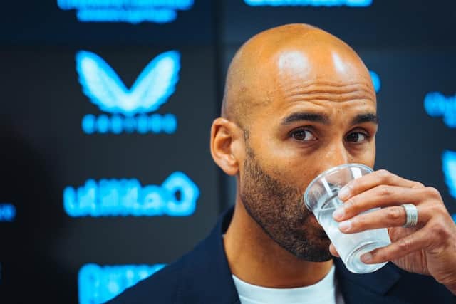 DRINKING IT IN: New Huddersfield Town manager Lee Grant (Image courtesy of Huddersfield Town)