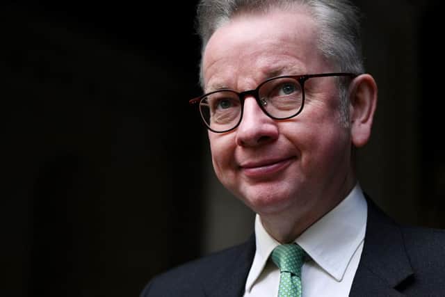 Michael Gove is Secretary of State for the department responsible for local government, the Department for Levelling Up, Housing and Communities.