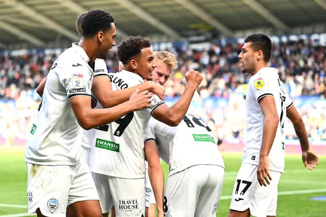 RESULT: Swansea City 3-0 Hull City. Picture: Simon Galloway/PA Wire.