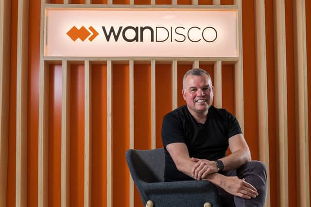 David Richards of WanDisco.
Picture Bruce Rollinson