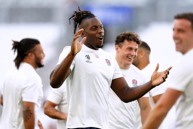 READY FOR ACTION: England's Maro Itoje during the captain's run at the Stade de Marseille, where they will face Argentina in their Pool D World Cup opener on Saturday night. Picture: Mike Egerton/PA