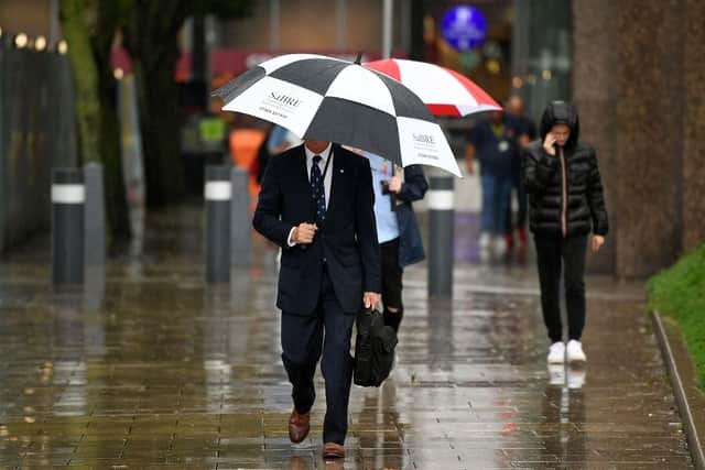 Wet weather in Leeds.
Picture Jonathan Gawthorpe
24th September 2019.
