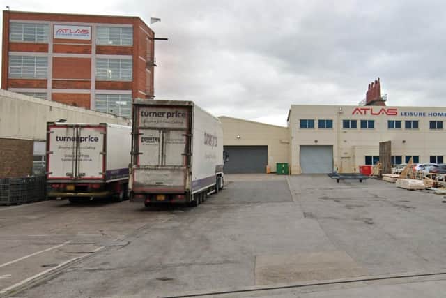 Atlas caravan factory in Hull
