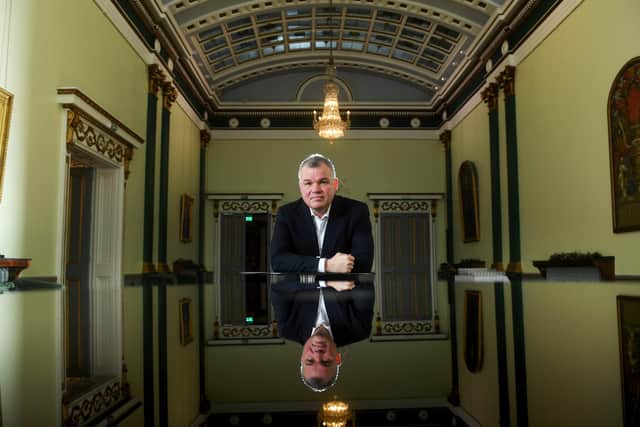 Former WANdisco boss David Richards pictured at the Cutlers Hall, Sheffield. Picture taken by Yorkshire Post Photographer Simon Hulme
