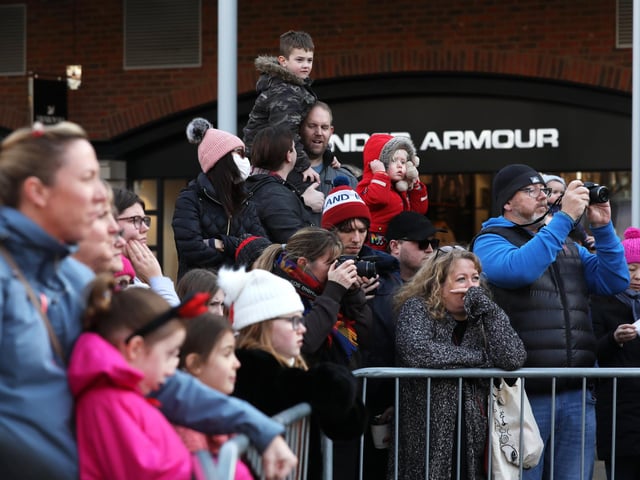 Dragon Dance for Chinese New Year pictured taking place at Gunwharf Quays in Portsmouth. Picture: Sam Stephenson.