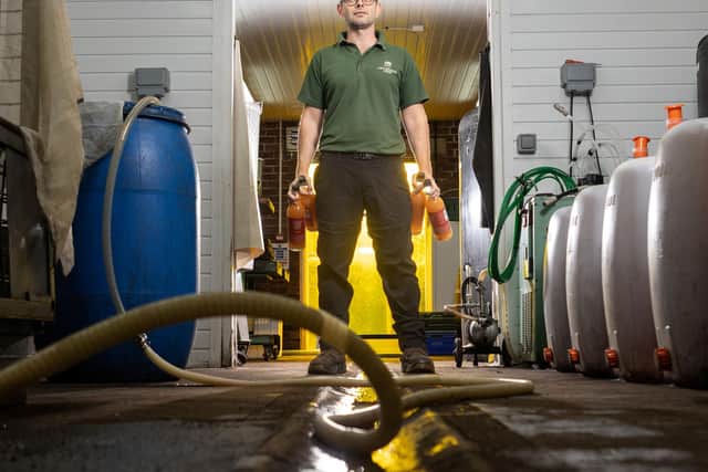 Steve Ward Ampleforth Abbey Orchard manager. Picture Duncan Lomax Ravage Productions