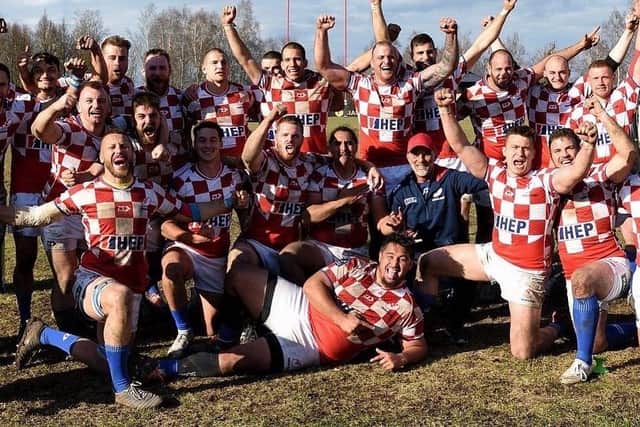 ON THE UP: Croatia's rugby team are making good progress on the international stage.