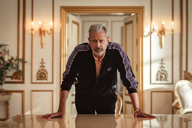 Jeff Goldblum as Zeus in Kaos. Picture: Netflix