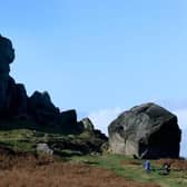 West Yorkshire Police are treating the death of a man at the Cow and Calf rocks as non-suspicious.