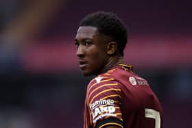 Bradford City's Josh Neufville looks on during the pre-season friendly against Middlesbrough. Photo by George Wood/Getty Images.