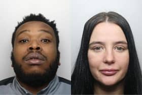 Following the finds Shakeen Christian, 28, and Sophie Massey, 29, were arrested