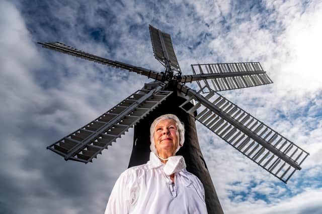 Ulla Wilberg, one of the volunteers at Holgate Windmill. Picture By Yorkshire Post Photographer,  James Hardisty
