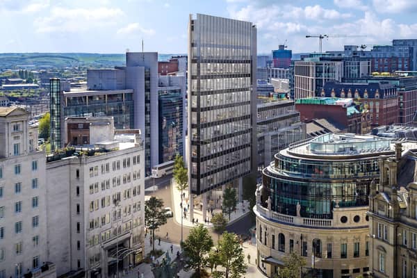 City Square House will be the home of DLA Piper's new Leeds office when construction completes.