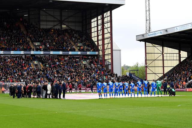SILENT TRIBUTE: Valley Parade remembers the victims of the Bradford Fire Disaster