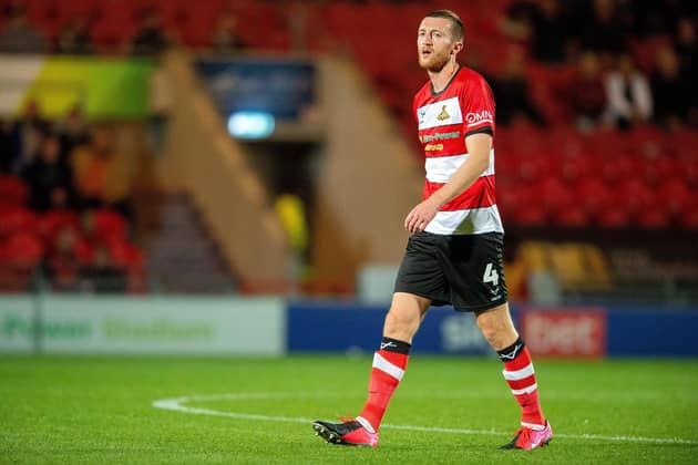 UPS AND DOWNS: Doncaster Rovers centre-back Tom Anderson