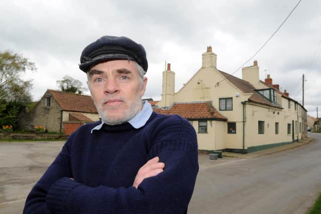 Local farrier and campsite owner Jarvis Browning is a long-term campaigner for the pub to re-open