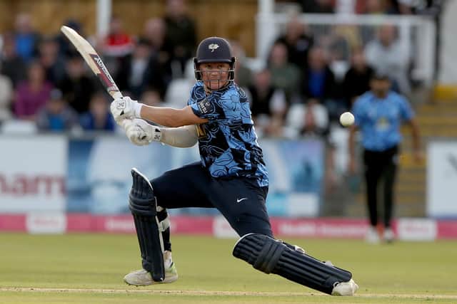 Gary Ballance, pictured in action during the T20 quarter-final against Sussex in one of his final first-team appearances, will be a big loss to Yorkshire. Photo by Nigel Roddis/Getty Images.