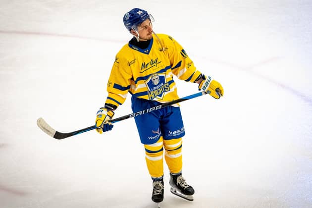 END OF AN ERA: Lewis Baldwin has left Leeds Knights after four and a half seasons. Picture: Ben Gordon/Knights Media.